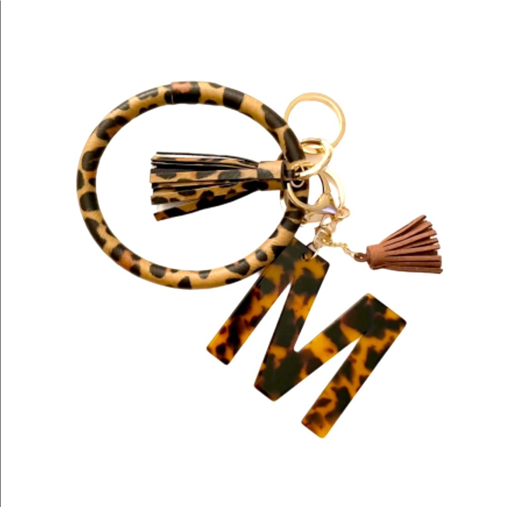 Bangle Keychain with Initial - Picture 2 of 5